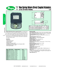 Thumbnail of document Data Sheet - DDB/DDD - Non-Spring Return Direct Coupled Actuator